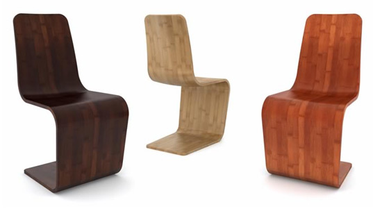 Adapt Design, Spring Chair, Sustainable Design, Green Design, Plyboo, Bamboo Ply