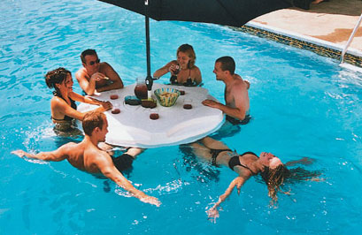 Floating Pool Bar