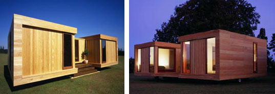 Retreat Home UK, Retreat Holiday Caravan, Buckley Yeoman Architects, London, Modern Trailer, Modern prefab trailer, eco-friendly prefab></p>
<p>If you hadn’t noticed, trailers have been making a comeback in the past few years. High-end designers have been reappropriating the typically “trashy” trailer and making it chic. But no amount of cosmetic enhancement can truly disassociate a product from its name. Which is why the UK has the upper hand in this arena. In England, a trailer is called a “caravan”. In fact, the British have an undeniable linguistic grace. For example, “holiday” sounds so much more romantic than vacation. The very word can change the whole experience.<br />
<span id=