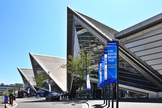 songdo ibd, songdo convensia, songdo convention center, green convention center, first leed convention center in asia, leed certified convention center, korea, south korea, incheon, green building, sustainable building, sustainable design, eco design, green design, kohn pederson fox
