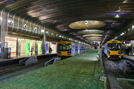 sustainable design, green design, new zealand train station, green meadow, britomart station, urban garden, auckland, landscape architecture, urban design, eco art