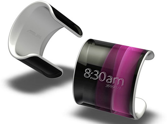asus-waveface-internet-bracelet asus, waveface, smartphone, bracelet