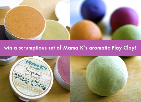 sustainable design, green design, mama k aromatic play clay, inhabitots contest