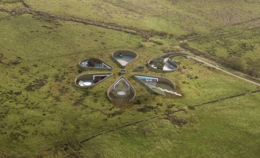 sustainable design, green design, gary neville, underground house, green roof, make architects, bolton, united kingdom, uk, green architecture, sustainable building