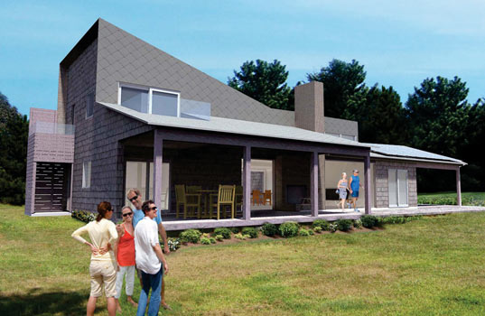 Gimme-Shelter-House gimme shelter, shelter island, green building, sustainable building, leslie hoffman, earth pledge, new york, long island, the hamptons, architecture, non profit, community organization