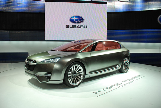 5-green-car-LA2010-07-Subaru sustainable design, green design, green transportation, LA Auto Show, Green Car, Green Transportation Subaru Hybrid Tourer