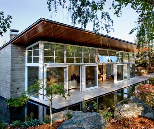 denim insulation, residence, fly ash, fly ash concrete, solar panels, photovoltaic, solar hot water, radient heating, bay area home, residence