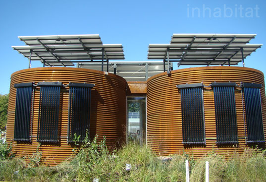 Cornell Silo House, solar decathlon, green building, sustainable building, green houses