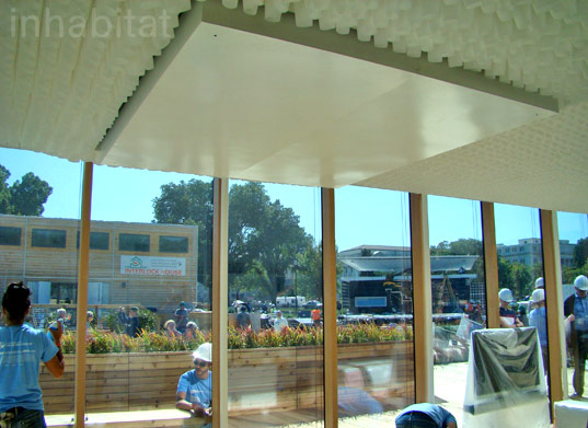Solar Decathlon 2009: North House, ceiling bed!
