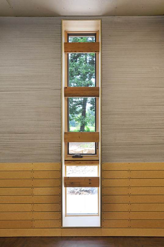 mason lane farm, barn, sustainable farm, bamboo, bamboo barn, natural ventilation, daylighting, stormwater infiltration, rainwater collection, sustaianble materials, north carolina, de leon & primmer architecture workshop