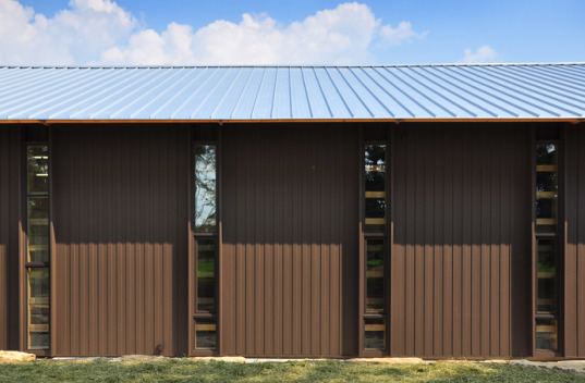 mason lane farm, barn, sustainable farm, bamboo, bamboo barn, natural ventilation, daylighting, stormwater infiltration, rainwater collection, sustaianble materials, north carolina, de leon & primmer architecture workshop