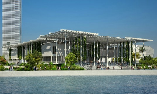 herzog and de meuron, LEED, LEED silver certification, hanging gardens, natural lighting