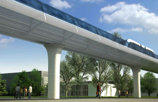 bologna, italy, monorail, photovoltaic system, solar panels, solar powered monorail, airport transportation, people mover, energy belt