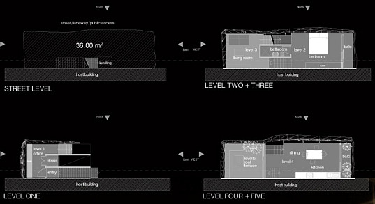 urban design, prefab friday, prefab house, prefab housing, prefabricated panels, parasite, parasite prefab, lara calder architects