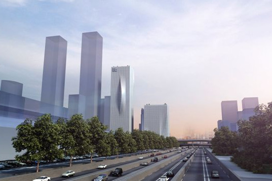 shenzhen energy company, shenzhen, china, sustainable skyscraper, skyscraper, energy efficient, solar energy, solar thermal, folded facade, origami, daylight