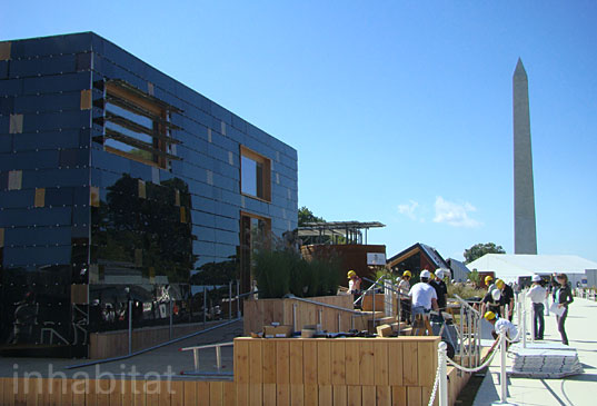 solar decathlon, solar decathlon 2009, winners, winner, Team Germany, Illinois, net metering, solar power, net zero, pv panels, energy efficient design