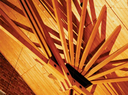 Alvar Aalto, Finnish Modernism, Finnish Architecture, Finnish Architect, Finland, Helsinki, Shigeru Ban, Humanism in architecture, Humanistic Architecture, Scandinavian architecture, Image by Judith Turner, 2006, courtesy of the Barbican Art Gallery