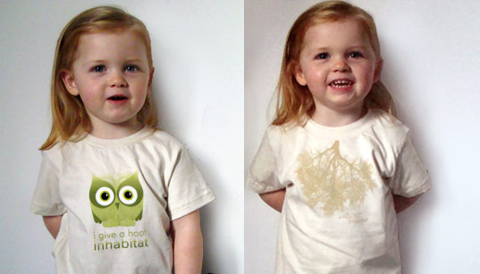 inhabitots t-shirt contest, inhabitots newsletter contest, organic cotton t-shirt, sustainable design, sustainable style, inhabitots owl t-shirt