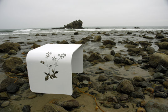 Botanist green furniture design, Orange22, Design Labs, Sustainable laser-cut Aluminum Furniture