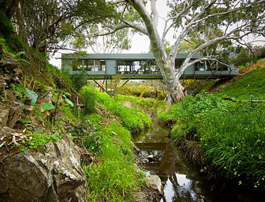 solar passive, solar passive home, bridge, sustainable materials, local materials, rainwater, solar thermal, pv