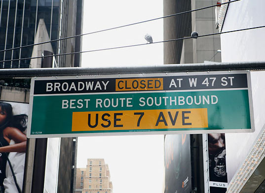 broadway, new york city, mayor bloomberg, broadway closes, traffic reduction, midtown, vehicles, emissions reduction