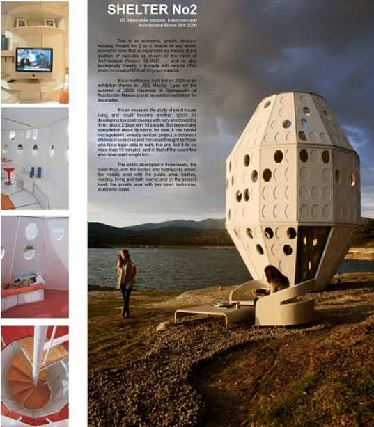 small house, small spaces, pod, prefab, prefab pod, modular, modular home, shelter, low-cost housing, affordable housing