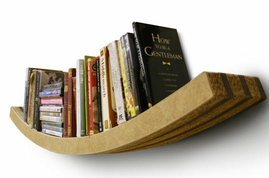 leo kempf, speech bubble table, conversation table, cardboard furniture, cardboard shelf, recycled furniture