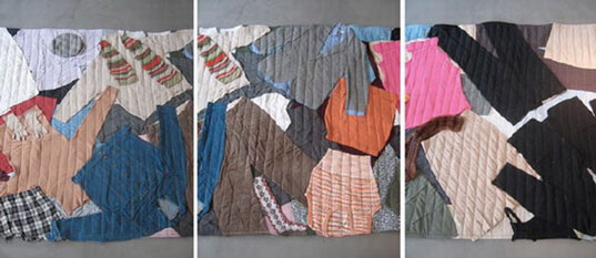 volksware, silke wawro, clothing carpet, recycled carpet, recycled design