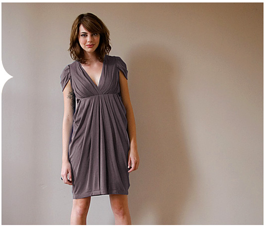 Sublet Clothing, Sublet eco apparel, Sublet eco fashion, Sublet Spring 2009 collection, Sublet Christina dress, Sublet Tara and Inessah, NYC eco fashion, NYC eco fashion designers, green fashion NY, sustainable style NYC
