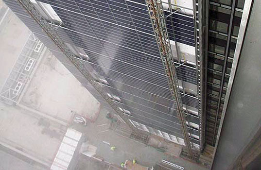 CIS Solar Tower solar panels green power