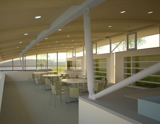 cley marshes visitor center, sustainable architecture, green building, lsi architects, norfolk wildlife trust, emirates glass leaf awards, geothermal energy, solar energy, wind turbine, renewable energy