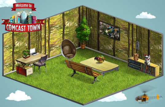 comcast town contest, sustainable design, room remodel, renovation, industrial design, interior design