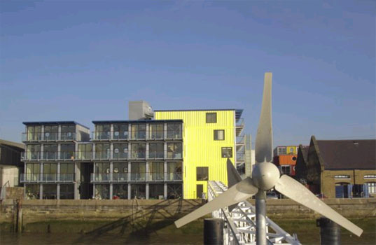 Container City, Recycled Shipping Container Prefab, Reclaimed Design, Cargo container prefab, Shipping Container City, Green Container Architecture, Sustainable Design, Sustainable Prefab Container Architecture, Urban Space Management, Urban Space Management,