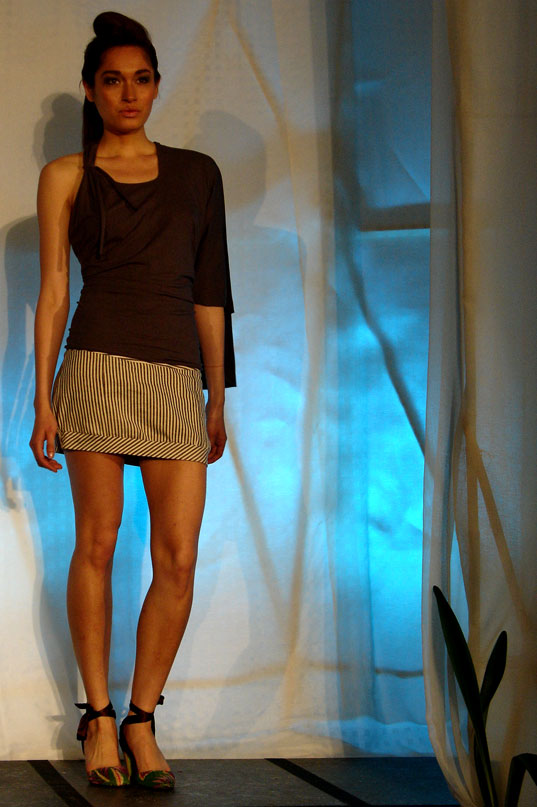 PROJECT EARTH DAY: Eco Fashion Show, Show designer Amber Nelson, Photography by Jill Fehrenbacher, Emerging Green Builders Eco Student Fashion Show, Jill Danyelle Fashion Judge, Student Fashion Design contest