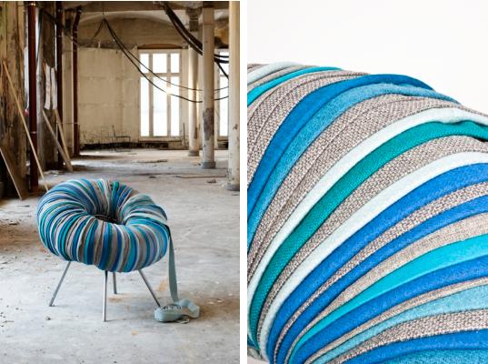 inhabitat spring greening diy design contest, sustainable design, green design, diy design contest, recycled materials, refurbished furniture, found design, household reuse, industrial design, drops chair