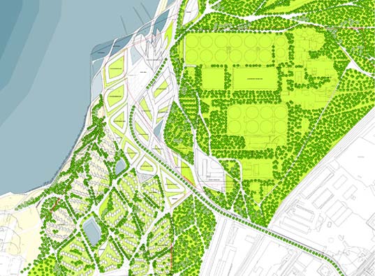 Ecobay, Schmidt Hammer Lassen Architects, Paljassaare Peninsula, Estonia, alternative energy, wind power, geo-thermal energy, hydro-electric, Baltic Sea, mixed-use development, ecobay4