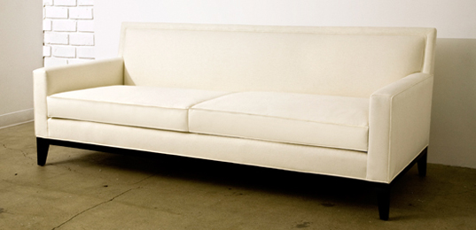 EKLA sofas, Emily Kroll EKLA furniture, Emily Kroll sustainable design, Emily Kroll green furniture design, EKLA sustainable design, fsc-certified furniture, fsc-certified sofas, eco-fabrics sofas, sustainable materials sofas, ICFF 2008, Design Lush New York, International Contemporary Furniture Fair 2008, EKLA Camille