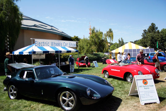 sustainable design, green design, pg&e, pacific gas and electric, energy, renewable, marin county fair, summer, carnival, solar powered, Electric Wheels Auto Show The Electric Wheels Auto Show