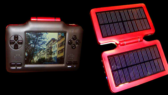 eMotion Solar PMP, eMotion Solar Media Player, eco portable media player, Solar powered media player, green media player, electricity generating, eco gadgets, green gadgets, greener gadgets, solar power gadgets, solar gadgets
