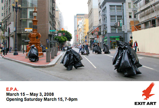 E.P.A. Environmental Performance Actions, E.P.A. Exit Art, E.P.A. ecoartspace, E.P.A. environmental art, E.P.A. performance art, E.P.A. Amy Lipton Patricia Watts, E.P.A. S.E.A., E.P. A. Social Environmental Aesthetics