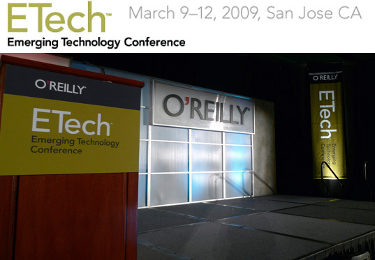 etech 2009, o'reilly emerging technology conference, sustainable design, green design, alternative energy, green technology, clean technology, industrial design, event