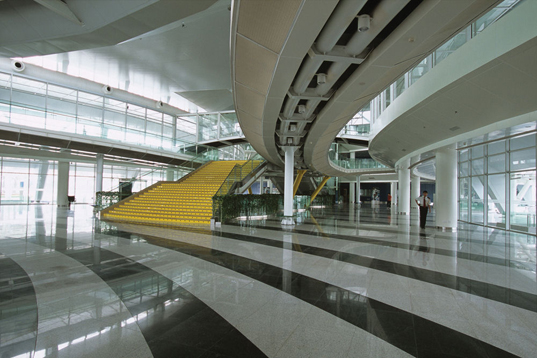 foshan gymnasium, pearl gymnasium, china green
