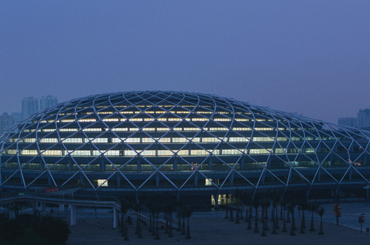 foshan gymnasium, pearl gymnasium, china green