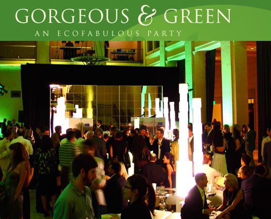 global green, gorgeous and green, green fashion show, 2008, eco fabulous, sustainable design, green design, sustainable style