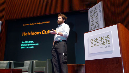 greener gadgets 2009, saul griffith, green consumer electronics, heirloom design