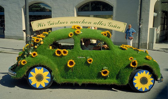 grass car grass car, astroturf car, green car, jalopnik