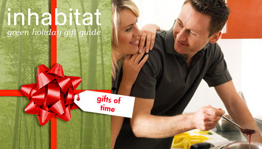 Inhabitat Gifts of Time Inhabitat Gifts of Time, green gift guide, green gifts, eco gifts, gifts of time, sustainable gifts, last minute gifts, holiday