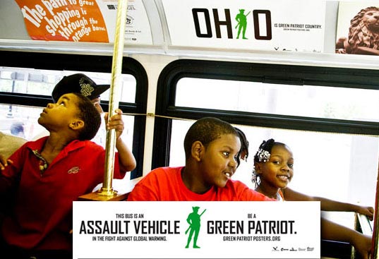 Campaign, Cleveland, Graphic Design, Green Patriotism, Michael Bierut, The Canary Project