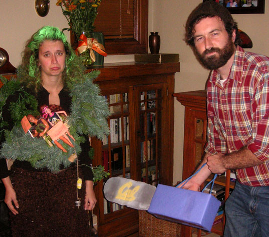 green halloween, green costume, inhabitat costume contest