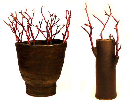 Stanley Ruiz, Growth Series, A+ The Young Designers Platform, Accent on Design, The New York International Gift Fair, designboom mart the new organics, ceramics Stanley Ruiz, twig designs Stanley Ruiz